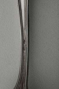 Servizio misto di posate, varie argenterie del XX secolo  - Asta Argenti - Associazione Nazionale - Case d'Asta italiane