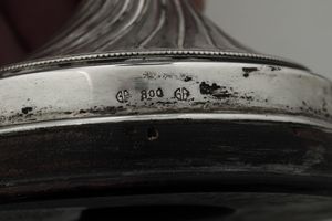 Coppia di candelabri. Argenteria italiana della prima metà del XX secolo  - Asta Argenti - Associazione Nazionale - Case d'Asta italiane