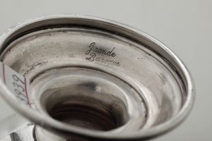 Lattiera e zuccheriera. Argenteria del XX secolo  - Asta Argenti - Associazione Nazionale - Case d'Asta italiane