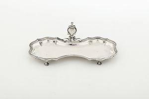 Vassoietto. Argenteria veneta del XX secolo, argentiere Brunoi Vitali, Padova  - Asta Argenti - Associazione Nazionale - Case d'Asta italiane