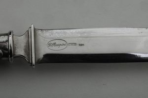 Tagliacarte. Argenteria toscana del XX-XXI secolo, argentiere Giovanni Raspini, Arezzo  - Asta Argenti - Associazione Nazionale - Case d'Asta italiane