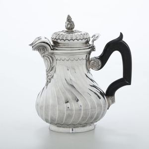 Caffettiera. Francia XX secolo  - Asta Argenti - Associazione Nazionale - Case d'Asta italiane