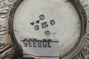 Servizio da tè e caffè in metallo argentato. Inghilterra XX secolo  - Asta Argenti - Associazione Nazionale - Case d'Asta italiane