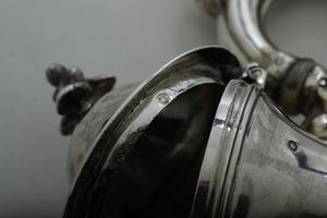 Caffettiera. Manifattura europea del XIX secolo  - Asta Argenti - Associazione Nazionale - Case d'Asta italiane