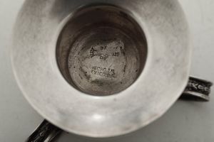 Tre bugie e una coppetta. Differenti manifatture italiane ed estere del XIX-XX secolo  - Asta Argenti - Associazione Nazionale - Case d'Asta italiane