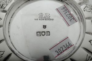 Centrotavola. Londra 1904  - Asta Argenti - Associazione Nazionale - Case d'Asta italiane