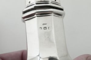 Coppia di saliere. Birmingham 1929 e 1939  - Asta Argenti - Associazione Nazionale - Case d'Asta italiane