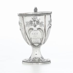 Bicchierino in argento. Birmingham 1863  - Asta Argenti - Associazione Nazionale - Case d'Asta italiane