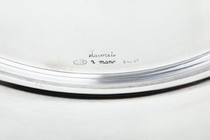 Piatto e vassoio. Argenteria italiana del XX secolo, argentieri differenti  - Asta Argenti - Associazione Nazionale - Case d'Asta italiane