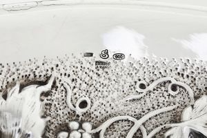 Piatto. Argenteria milanese del XX secolo, argentiere Giuseppe Silva  - Asta Argenti - Associazione Nazionale - Case d'Asta italiane