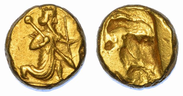 REGNO DI PERSIA - EPOCA DA DARIO I A SERSE I. Darico, 500-485 a.C.  - Asta Numismatica - Associazione Nazionale - Case d'Asta italiane
