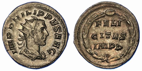 FILIPPO I, 244-249. Antoniniano.  - Asta Numismatica - Associazione Nazionale - Case d'Asta italiane