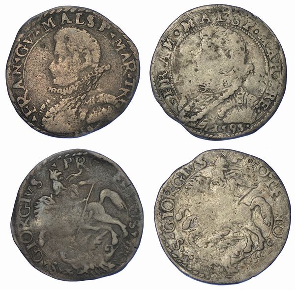 TRESANA. Lotto di due monete.  - Asta Numismatica - Associazione Nazionale - Case d'Asta italiane