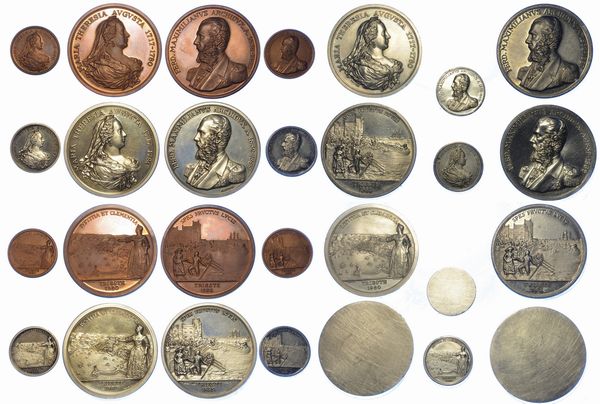 TRIESTE. Lotto di quattordici medaglie.  - Asta Numismatica - Associazione Nazionale - Case d'Asta italiane