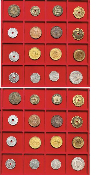 REGNO D�ITALIA. VITTORIO EMANUELE III DI SAVOIA, 1900-1946. Lotto di sedici gettoni.  - Asta Numismatica - Associazione Nazionale - Case d'Asta italiane