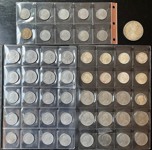 ALBANIA E SOMALIA. Lotto di 51 monete.  - Asta Numismatica - Associazione Nazionale - Case d'Asta italiane