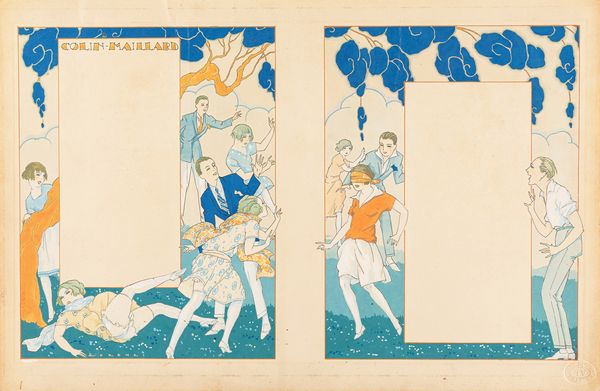 ALBERTO FABIO LORENZI : Colin Maillard (Mosca cieca)  - Asta Leone Frollo: maestro dell'erotismo  - Associazione Nazionale - Case d'Asta italiane