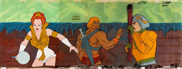Studio Filmation : He-Man and the Masters of the Universe (He-Man e i dominatori dell�universo)  - Asta Leone Frollo: maestro dell'erotismo  - Associazione Nazionale - Case d'Asta italiane