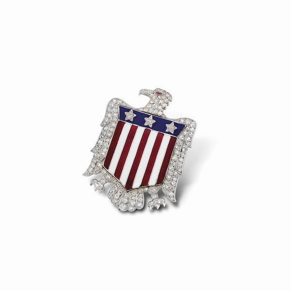 CARTIER : CARTIER NEW YORK SPILLA  - Asta Gioielli - Associazione Nazionale - Case d'Asta italiane