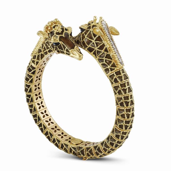 FRASCAROLO : FRASCAROLO BRACCIALE CONTRARIE "GIRAFFE"  - Asta Gioielli - Associazione Nazionale - Case d'Asta italiane