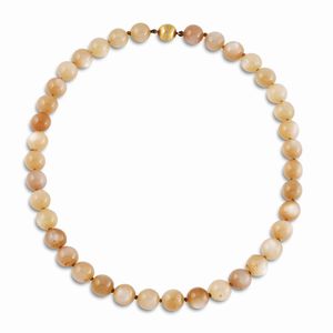 BUCCELLATI - BUCCELLATI COLLANA IN CALCEDONIO