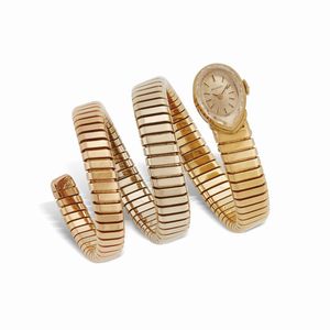 bulgari - BULGARI OROLOGIO TUBOGAS IN TRE COLORI D'ORO