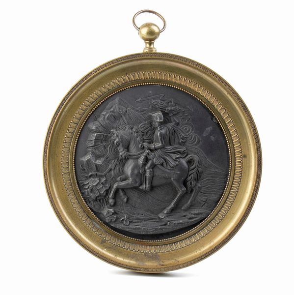 Miniatura in bronzo  - Asta Militaria, Ordini cavallereschi, Napoleonica - Associazione Nazionale - Case d'Asta italiane