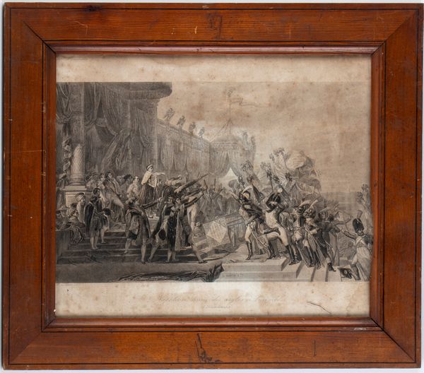 Napoleone che concede le Insegne all'esercito  - Asta Militaria, Ordini cavallereschi, Napoleonica - Associazione Nazionale - Case d'Asta italiane