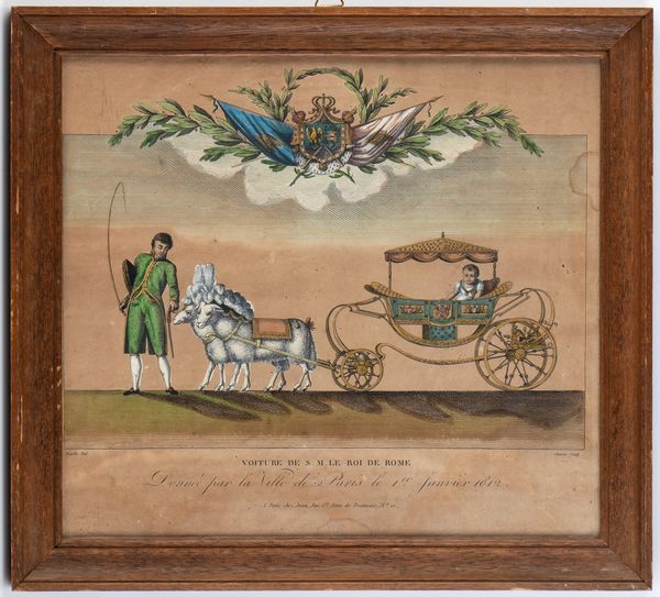 La carrozza regalata dalla citt di Parigi allAiglon, met del XIX secolo  - Asta Militaria, Ordini cavallereschi, Napoleonica - Associazione Nazionale - Case d'Asta italiane