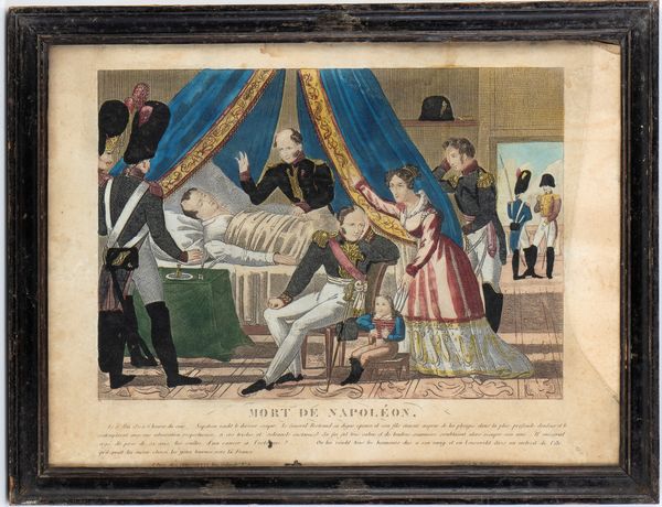 5 stampe popolari in cornice a soggetto napoleonico  - Asta Militaria, Ordini cavallereschi, Napoleonica - Associazione Nazionale - Case d'Asta italiane