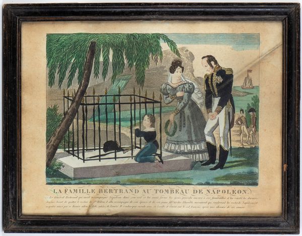 5 stampe popolari in cornice a soggetto napoleonico  - Asta Militaria, Ordini cavallereschi, Napoleonica - Associazione Nazionale - Case d'Asta italiane