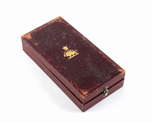 Persia, Ordine del Sole e del Leone, Gran Croce con astuccio e diploma  - Asta Militaria, Ordini cavallereschi, Napoleonica - Associazione Nazionale - Case d'Asta italiane