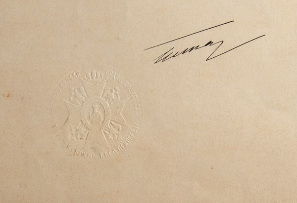 Serbia, Ordine di S. Saba, Gran Croce e diploma  - Asta Militaria, Ordini cavallereschi, Napoleonica - Associazione Nazionale - Case d'Asta italiane