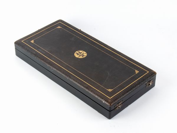 Portogallo, Ordine della Torre, Gran  Collare in astuccio  - Asta Militaria, Ordini cavallereschi, Napoleonica - Associazione Nazionale - Case d'Asta italiane