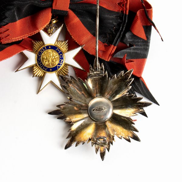 ORDINE DI S. SILVESTRO, INSEGNA  GRAN CROCE  - Asta Militaria, Ordini cavallereschi, Napoleonica - Associazione Nazionale - Case d'Asta italiane