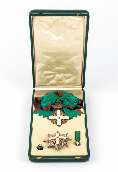 Italia, Repubblica, insegna di Gran croce dell'Ordine al merito  - Asta Militaria, Ordini cavallereschi, Napoleonica - Associazione Nazionale - Case d'Asta italiane