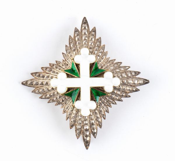 Italia, Regno, Ordine dei SS Maurizio e Lazzaro. placca di grande ufficiale  - Asta Militaria, Ordini cavallereschi, Napoleonica - Associazione Nazionale - Case d'Asta italiane