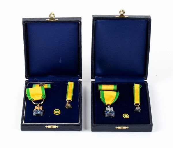 Ordine della Corona di ferro  - Asta Militaria, Ordini cavallereschi, Napoleonica - Associazione Nazionale - Case d'Asta italiane