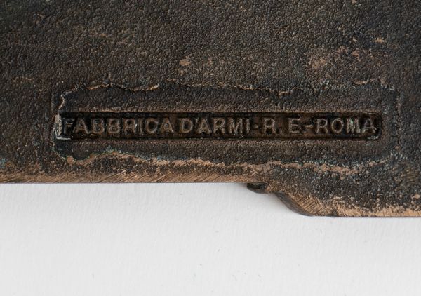 Placca in bronzo  - Asta Militaria, Ordini cavallereschi, Napoleonica - Associazione Nazionale - Case d'Asta italiane