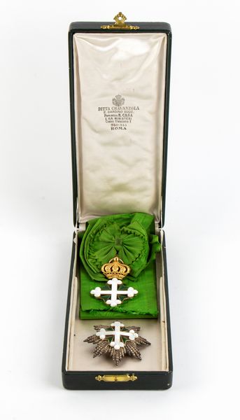 Ordine dei SS. Maurizio e Lazzaro, Placca, fascia e pendente  - Asta Militaria, Ordini cavallereschi, Napoleonica - Associazione Nazionale - Case d'Asta italiane