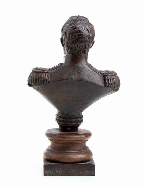 piccolo busto di Napoleone con base in legno  - Asta Militaria, Ordini cavallereschi, Napoleonica - Associazione Nazionale - Case d'Asta italiane