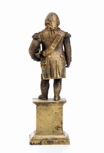 Scultura in Bronzo di Luigi XVI  - Asta Militaria, Ordini cavallereschi, Napoleonica - Associazione Nazionale - Case d'Asta italiane