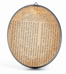 Coppia di miniature ovali  - Asta Militaria, Ordini cavallereschi, Napoleonica - Associazione Nazionale - Case d'Asta italiane