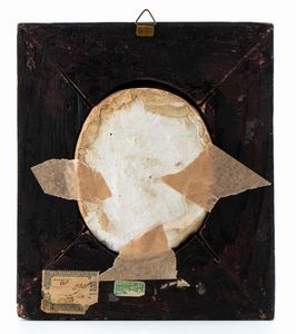 bassorilievo in platre siglato Nini f(ecit) di giovane gentiluomo  - Asta Militaria, Ordini cavallereschi, Napoleonica - Associazione Nazionale - Case d'Asta italiane