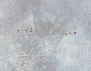 piccolo salver argento con iscrizione patriottica di carattere aviatorio  - Asta Militaria, Ordini cavallereschi, Napoleonica - Associazione Nazionale - Case d'Asta italiane