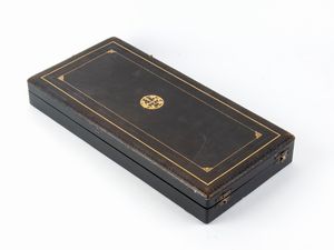 Portogallo, Ordine della Torre, Gran  Collare in astuccio  - Asta Militaria, Ordini cavallereschi, Napoleonica - Associazione Nazionale - Case d'Asta italiane