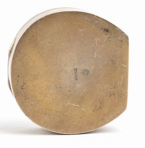 Scatola Portapillole Vittorio Emanuele II  - Asta Militaria, Ordini cavallereschi, Napoleonica - Associazione Nazionale - Case d'Asta italiane