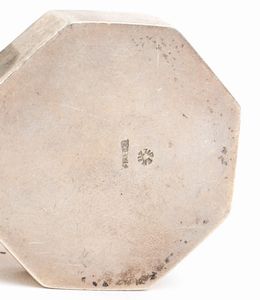 Scatola Portapillole Umberto I  - Asta Militaria, Ordini cavallereschi, Napoleonica - Associazione Nazionale - Case d'Asta italiane