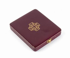 Stato citt del VaticanoOrdine S. Sepolcro Insegna da cavaliere per  meriti militari  - Asta Militaria, Ordini cavallereschi, Napoleonica - Associazione Nazionale - Case d'Asta italiane