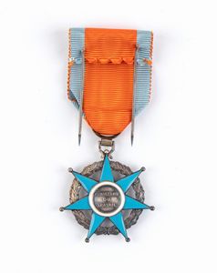 Francia, Repubblica, Ordine al merito sociale, insegna da cavaliere  - Asta Militaria, Ordini cavallereschi, Napoleonica - Associazione Nazionale - Case d'Asta italiane